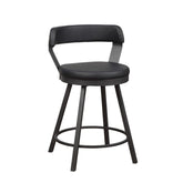 CNTR HGHT CHR, BLK PU 5566-24BK
