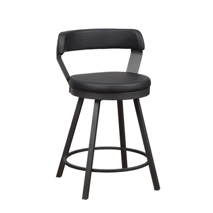 CNTR HGHT CHR, BLK PU 5566-24BK