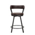 CNTR HGHT CHR, BROWN PU 5566-24BR