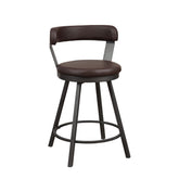 CNTR HGHT CHR, BROWN PU 5566-24BR