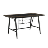 (2) CNTR HGHT TBL W/GLASS INSERT 5566-36*