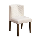 DINING CHAIR, WHITE 5597WTS