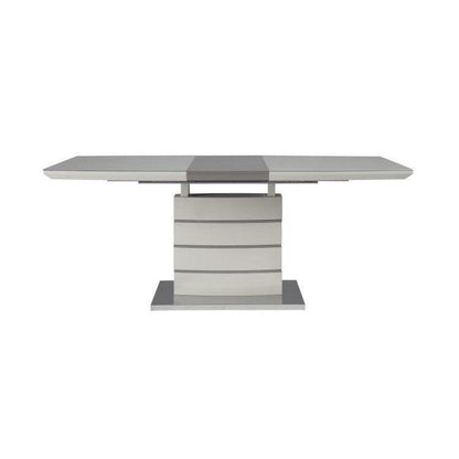 (3) DINING TBL, OFFWHITE/TAUPE COLOR NOT PURE WHITE 5599-71*