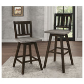 S.CNTR HGHT CHR,SOLID,BLK, SLAT BACK 5602-24BKS2