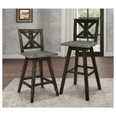 Swivel Pub Height Chair 5602-29BK