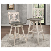 Swivel Pub Height Chair 5602-29WT