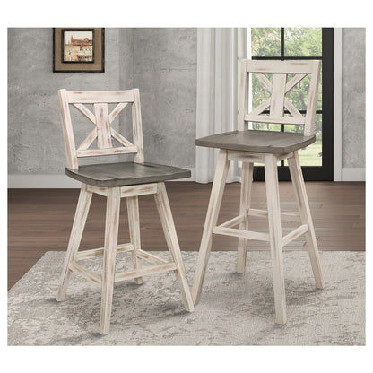 Swivel Pub Height Chair 5602-29WT