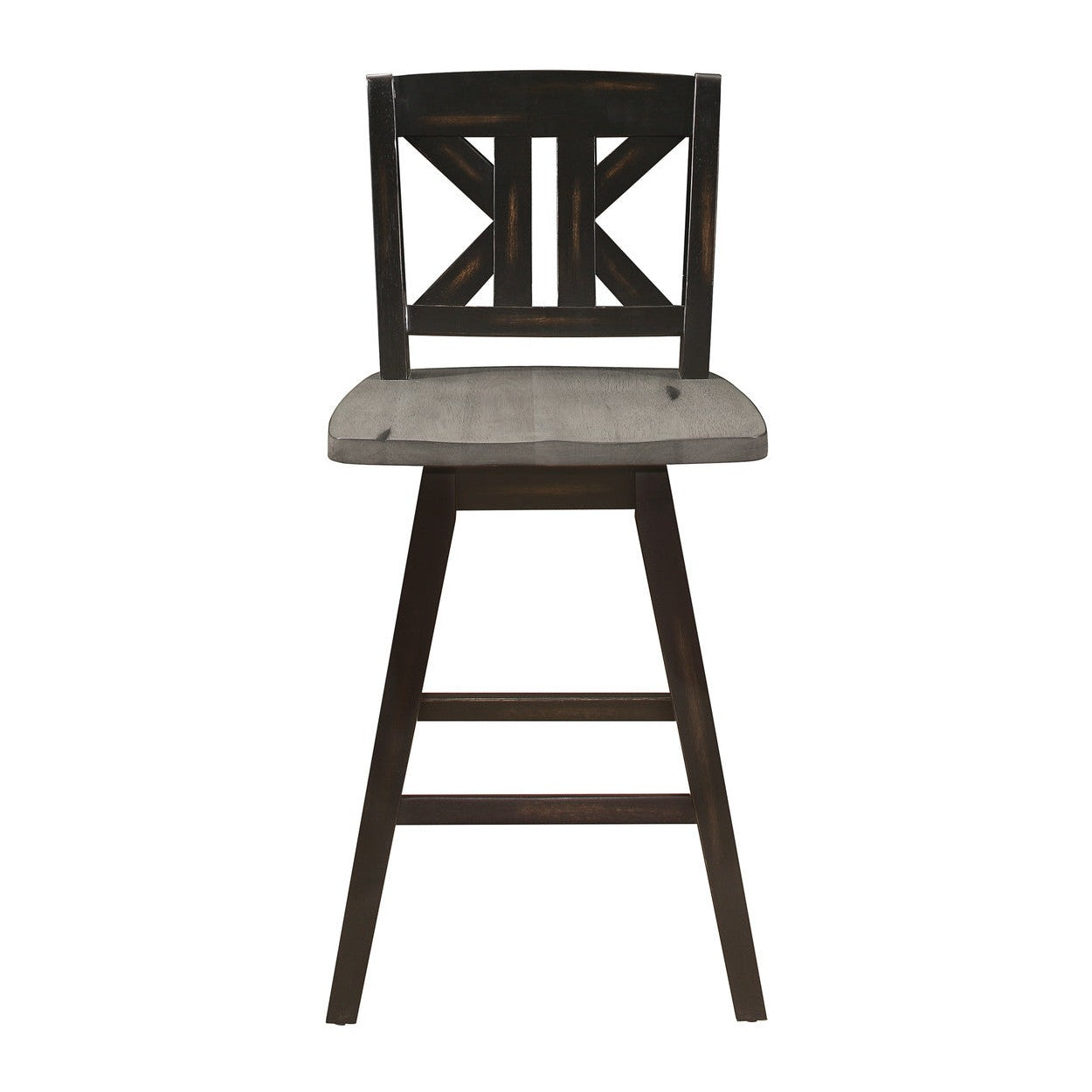 S.CNTR HGHT CHR,SOLID,BLK, K DESIGN 5602-24BKS1