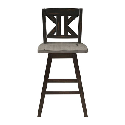 S.CNTR HGHT CHR,SOLID,BLK, K DESIGN 5602-24BKS1