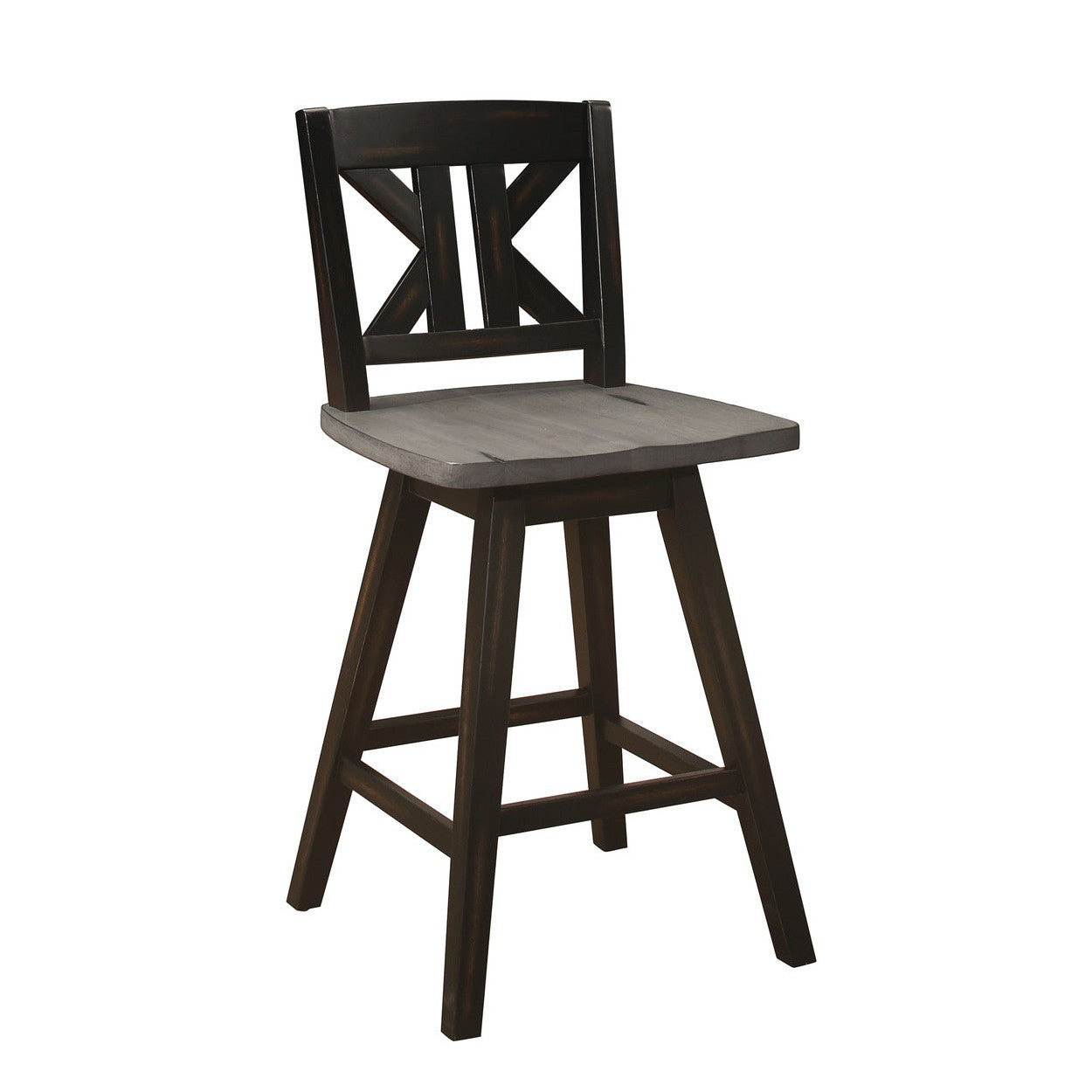 S.CNTR HGHT CHR,SOLID,BLK, K DESIGN 5602-24BKS1