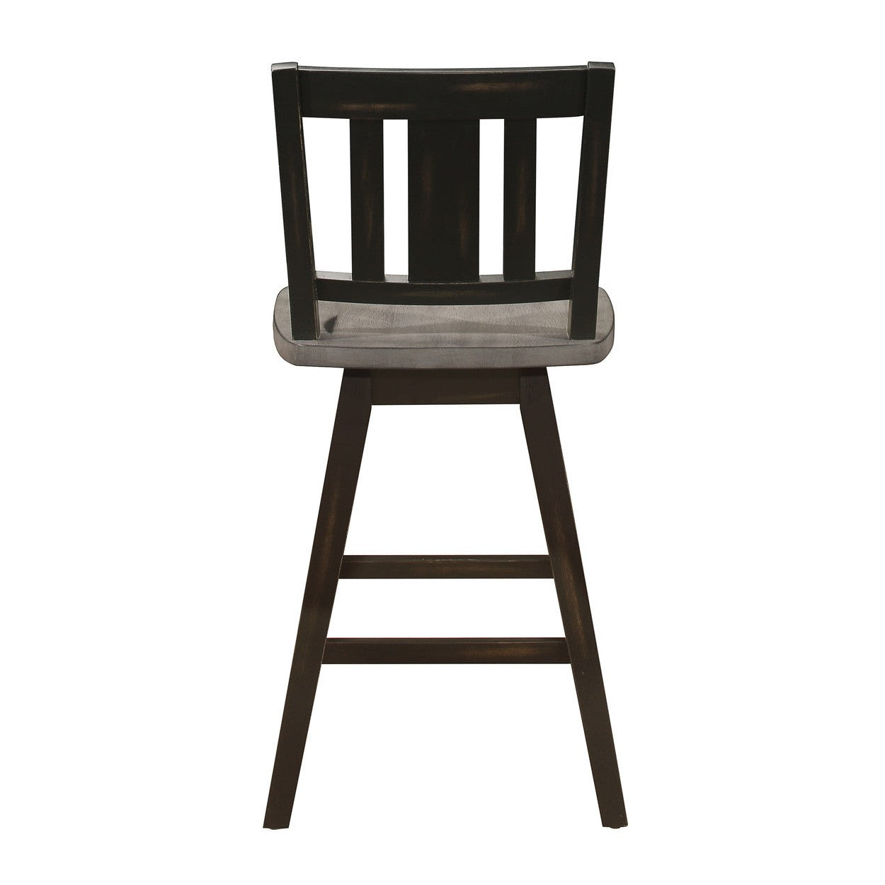 S.CNTR HGHT CHR,SOLID,BLK, SLAT BACK 5602-24BKS2