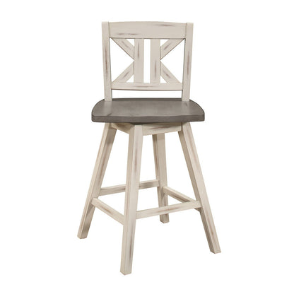 Swivel Pub Height Chair 5602-29WTS1