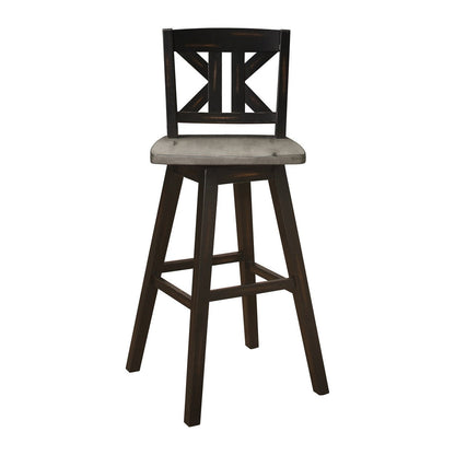Swivel Pub Height Chair 5602-29BKS1