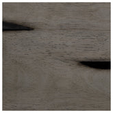 CNTR HGHT TBL, SOLID RUBBERWOOD, ANT.GRAY SAND THRU 5602-36