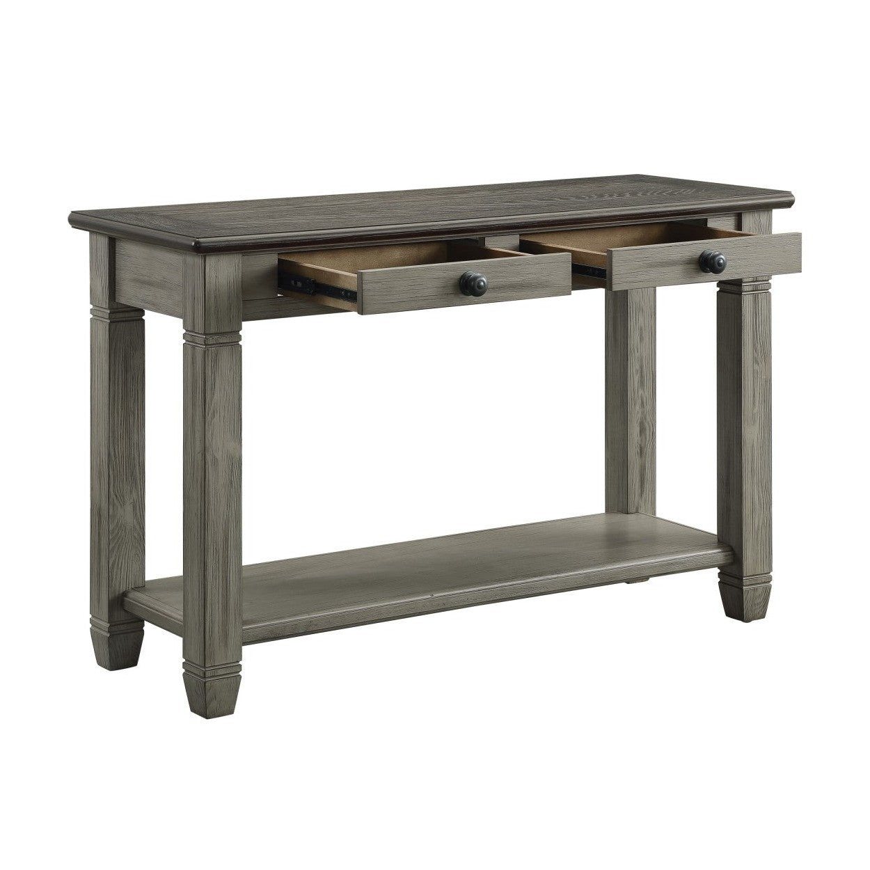 SOFA TBL W/2 DRAWERS 5627GY-05