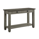 SOFA TBL W/2 DRAWERS 5627GY-05