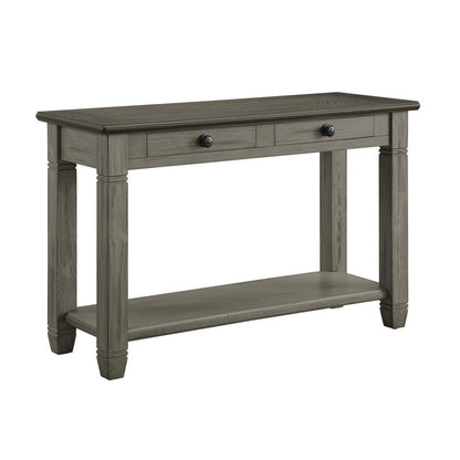 SOFA TBL W/2 DRAWERS 5627GY-05