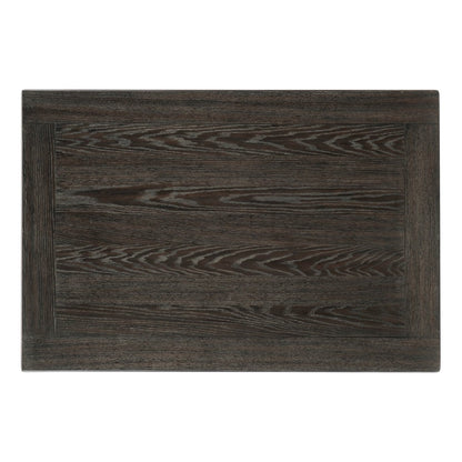 (2) CNTR HGHT TBL W/4 DRAWERS, OAK VNER 5627GY-36*