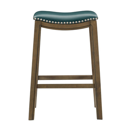 Pub Height Stool, Green PU, 3A 5682GEN-29