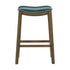 Pub Height Stool, Green PU, 3A 5682GEN-29