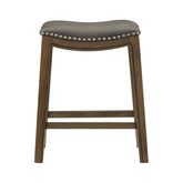 Counter Height Stool, Gray PU, 3A 5682GRY-24