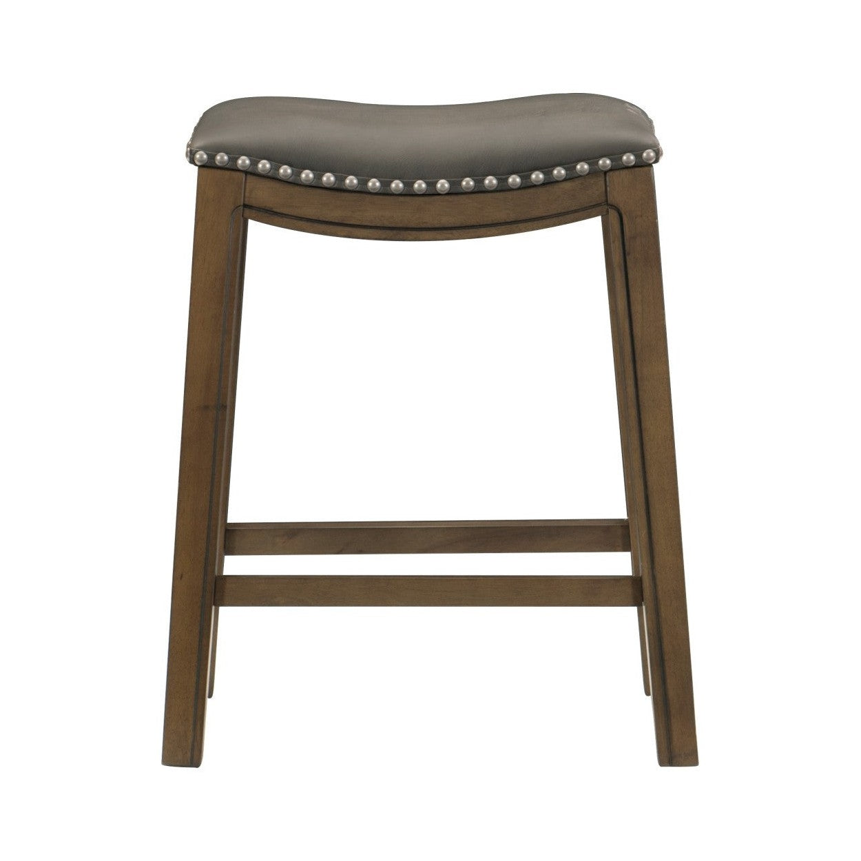 Counter Height Stool, Gray PU, 3A 5682GRY-24