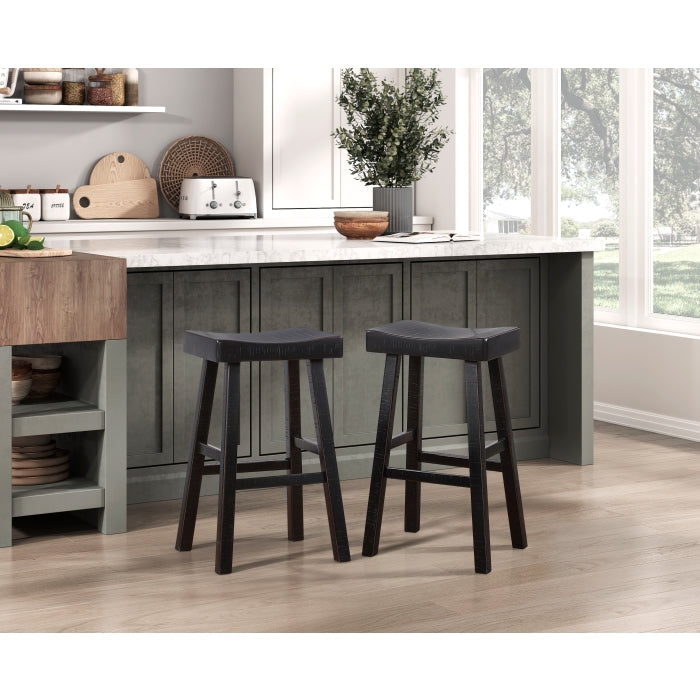 Taburete de altura para pub Caspian de Homelegance