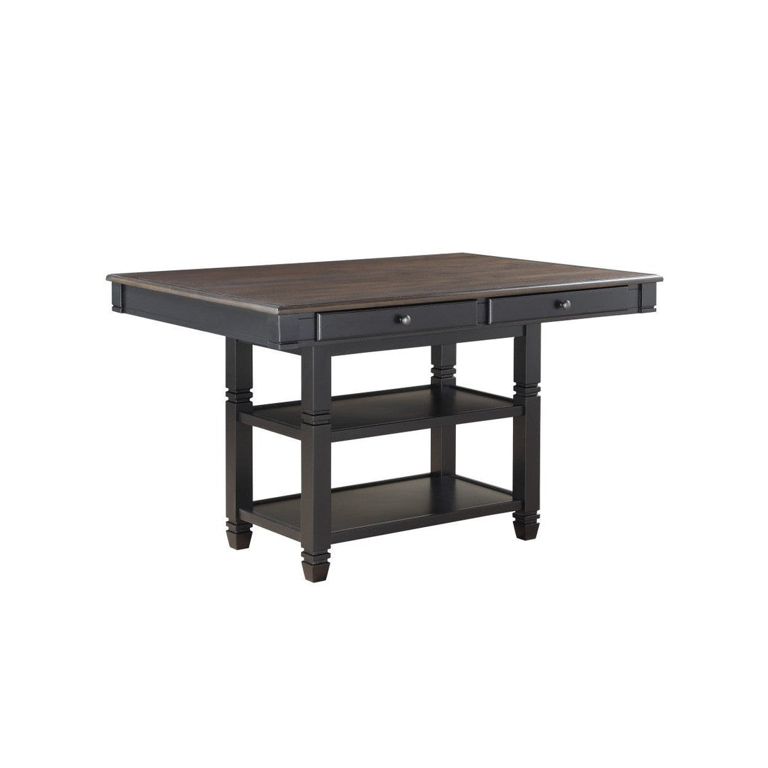 Counter Height Table with 4 Drawers 5705BK-36
