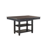 Counter Height Table with 4 Drawers 5705BK-36