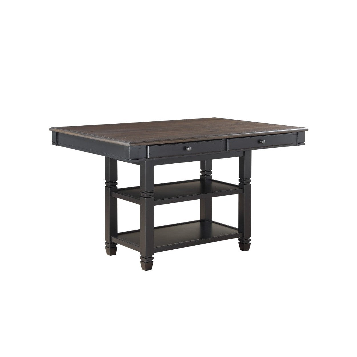 Counter Height Table with 4 Drawers 5705BK-36