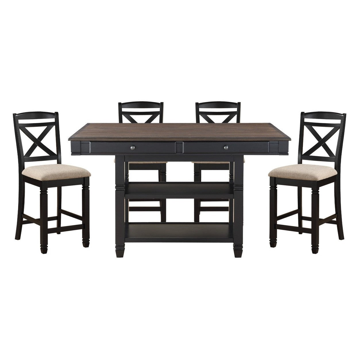 5pc Set:TB,4S 5705BK-36*5