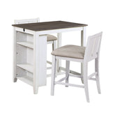 3-Piece Pack Counter Height Set 5773WH-32