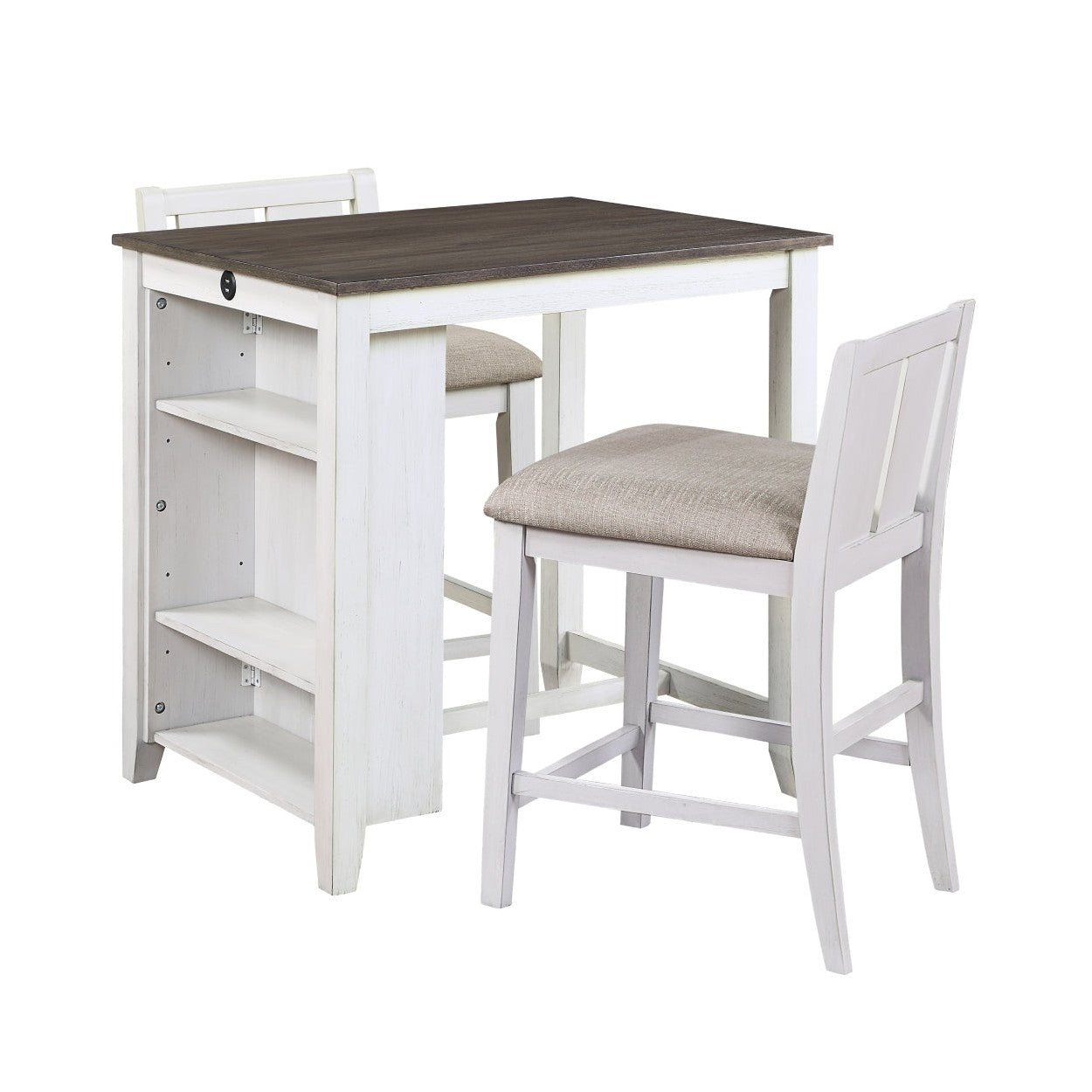3-Piece Pack Counter Height Set 5773WH-32