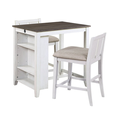 3-Piece Pack Counter Height Set 5773WH-32