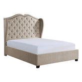 (2) EK UPHOLSTERED BED 1639K-1EK*