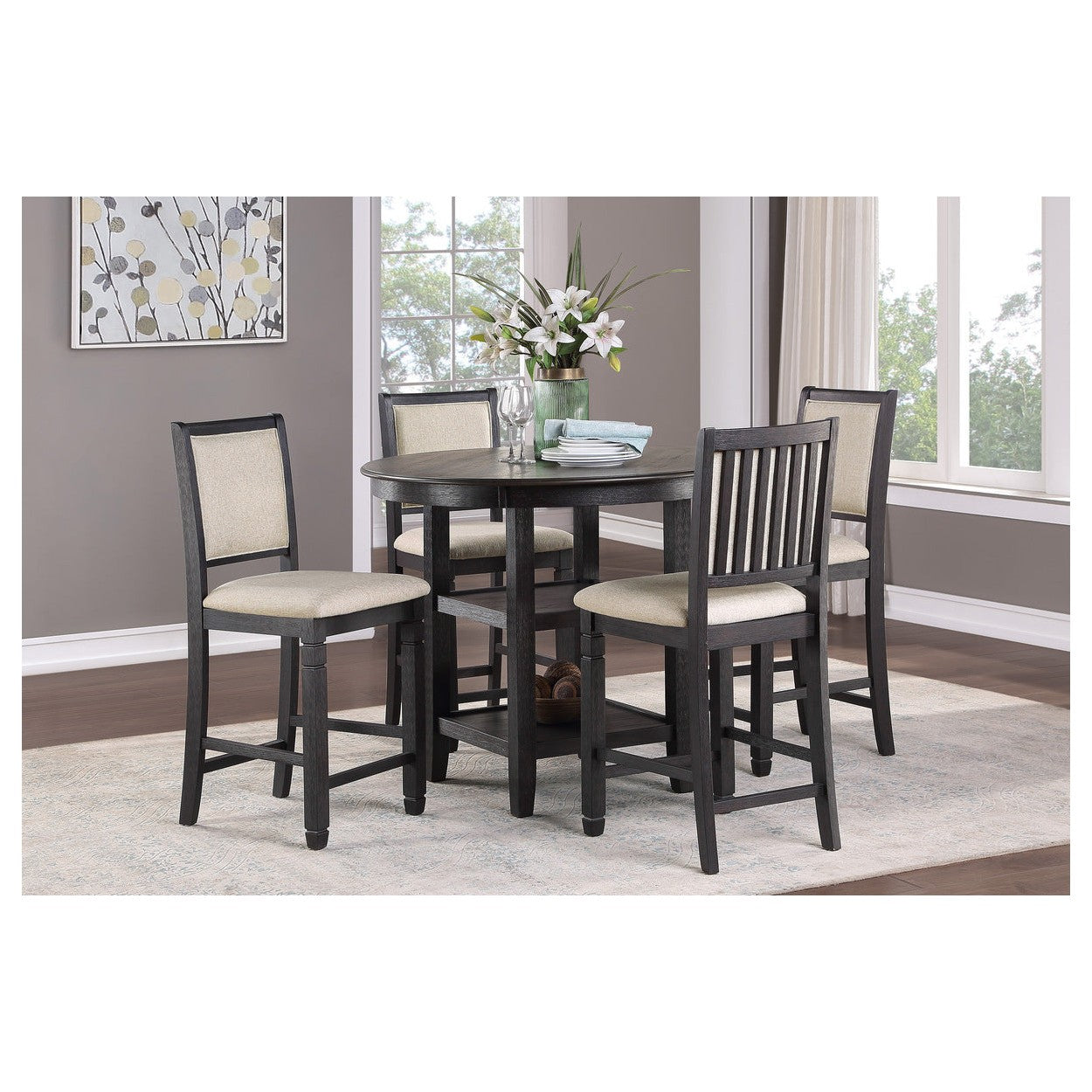 Counter Height Chair 5800BK-24