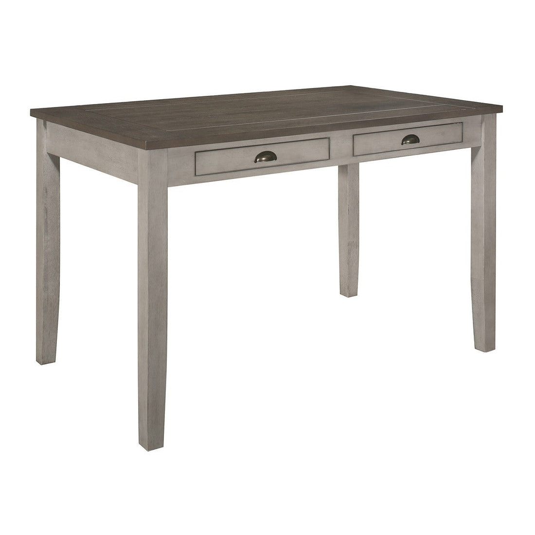 COUNTER HEIGHT TABLE TOP AND BASE AND 4 FUNCTIONAL DRAWERS 5803RF-36