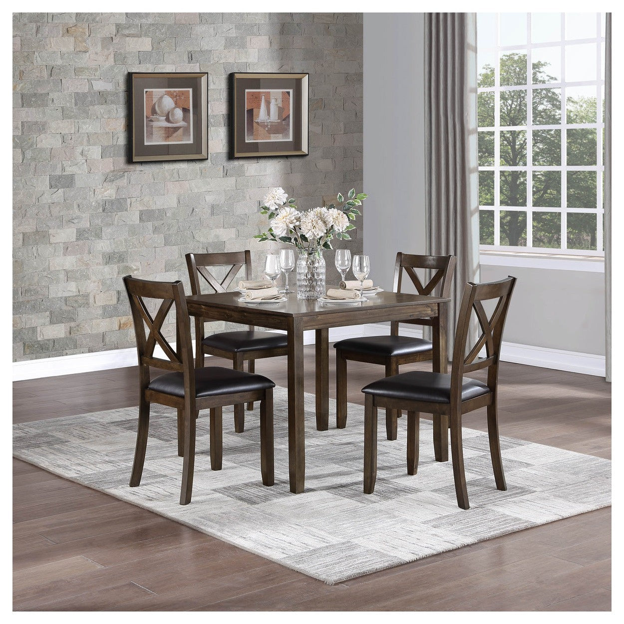 5 PC DINETTE SET W5838CH