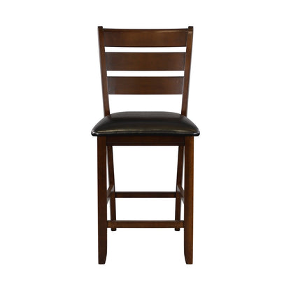 5pc set (TABLE + 4 COUNTER HEIGHT CHAIRS) 586-36*5