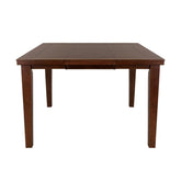 SQ COUNTER HEIGHT TABLE, BUTTERFLY LEAF 586-36