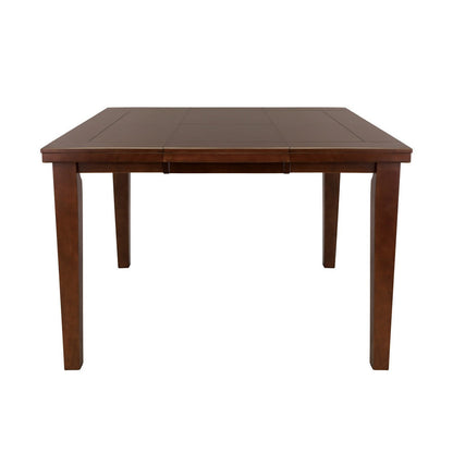 SQ COUNTER HEIGHT TABLE, BUTTERFLY LEAF 586-36