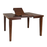 SQ COUNTER HEIGHT TABLE, BUTTERFLY LEAF 586-36