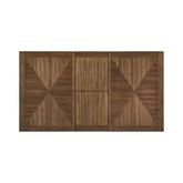 (2) DINING TABLE, WHITE OAK VNEER 5865-77*