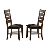 5pc set (TABLE + 4 SIDE CHAIRS) 586-76*5