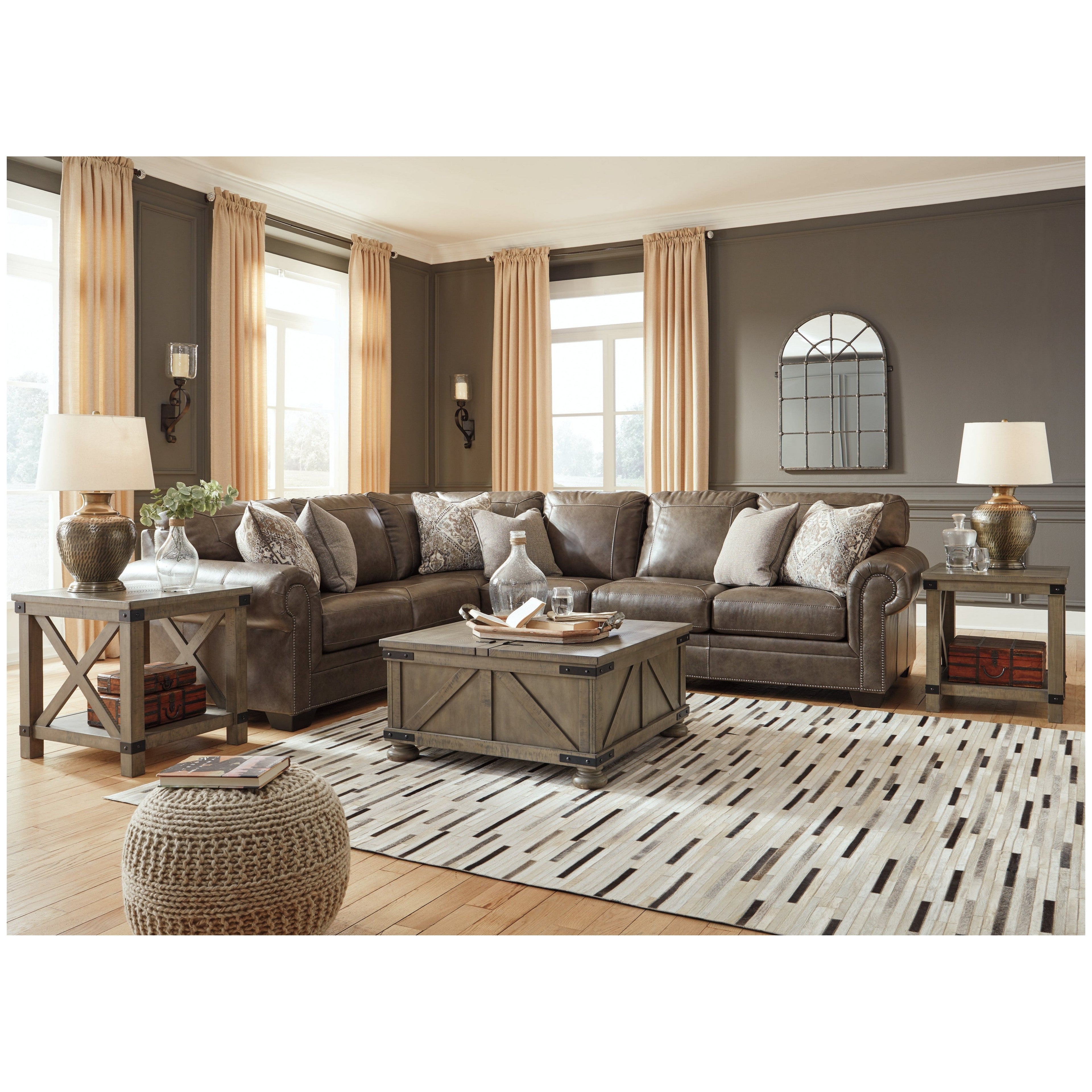 Roleson 3-Piece Sectional Ash-58703S2
