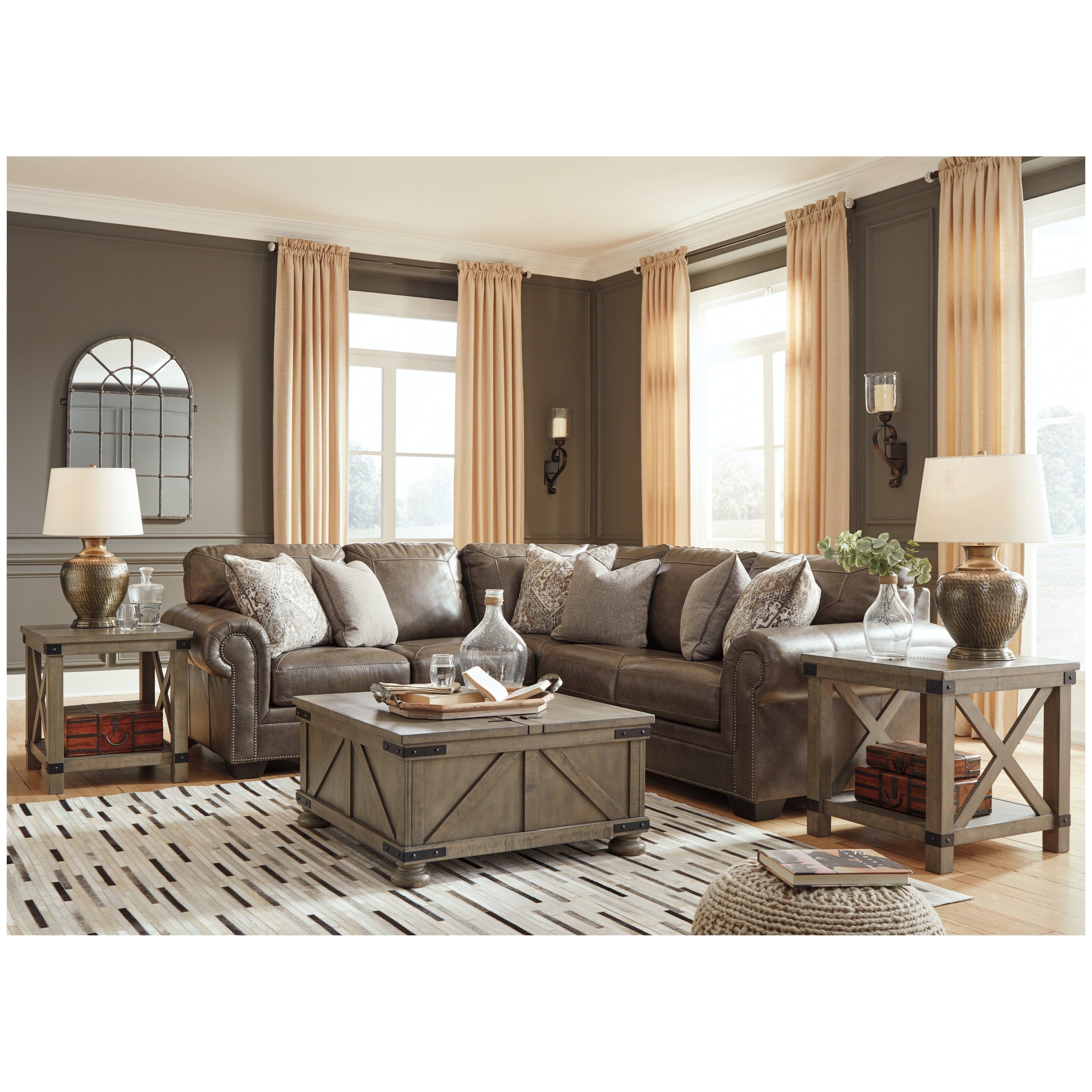 Roleson 2-Piece Sectional Ash-58703S3