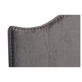 (2) QUEEN BED, GRAY FABRIC 5874GY-1*