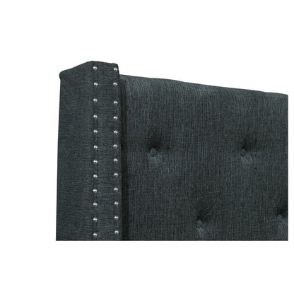 (2) CK BED, DARK GRAY FABRIC 5877KGY-1CK*