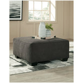 Lucina Oversized Accent Ottoman Ash-5900508