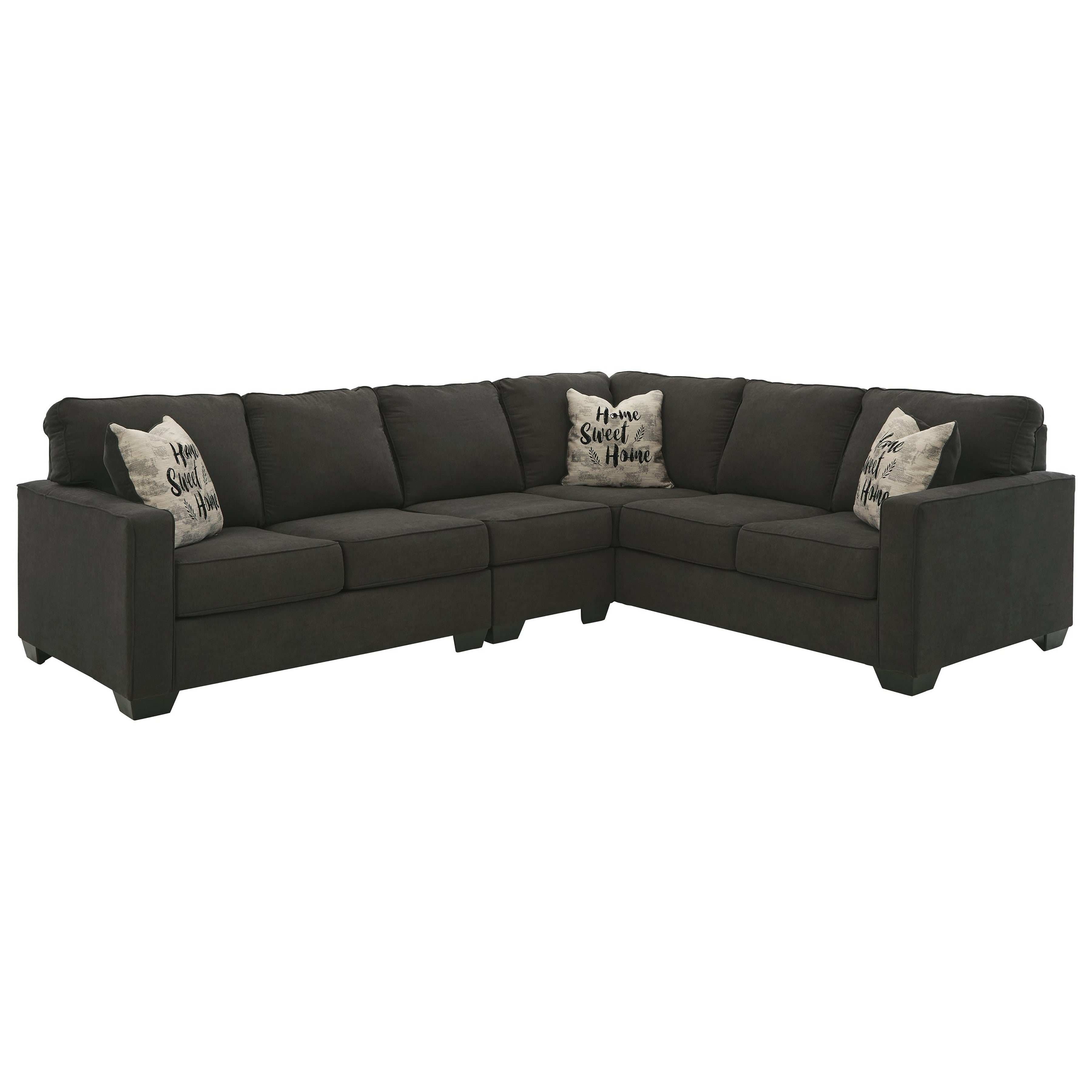 Lucina 3-Piece Sectional Ash-59005S4